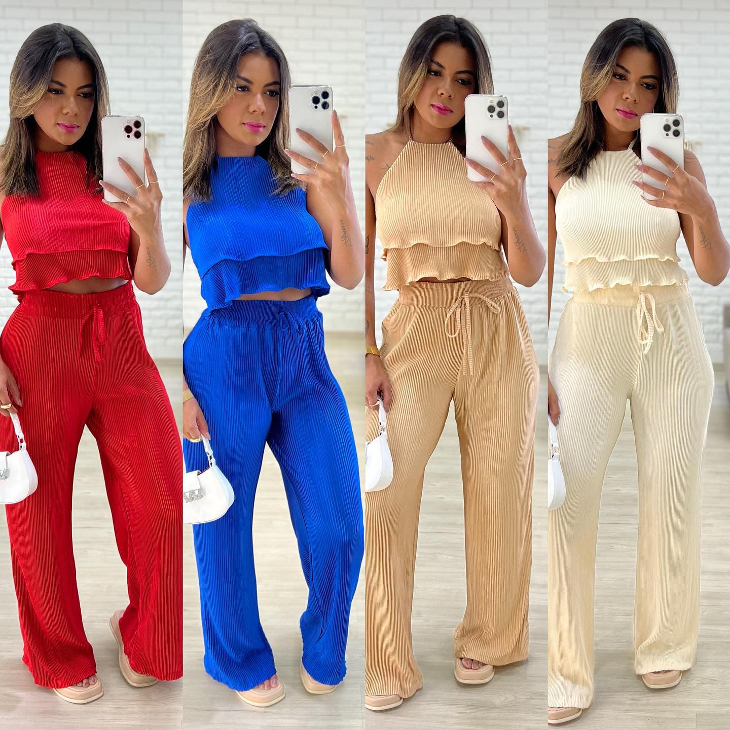 CONJUNTO PLISSADO 
