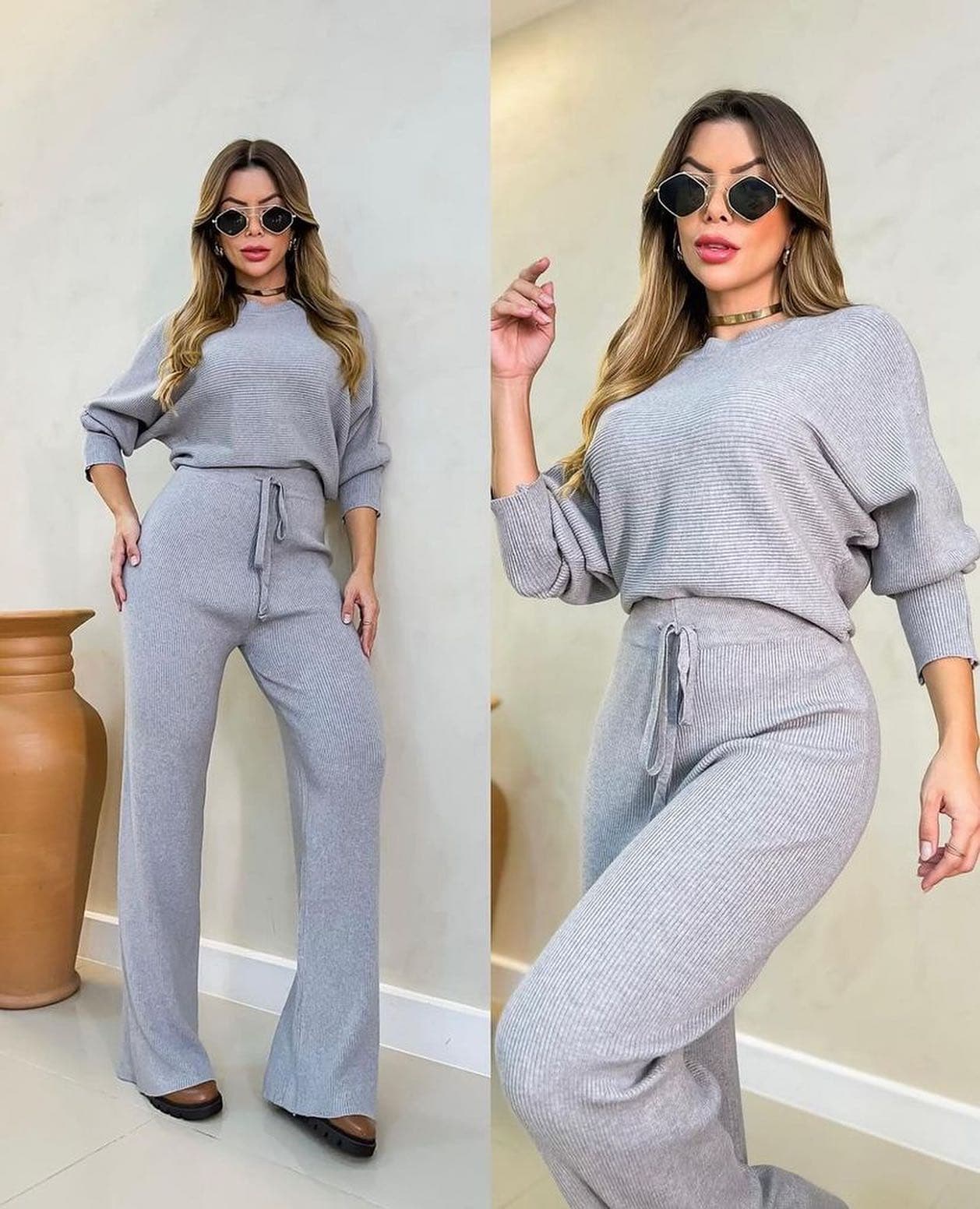 CONJUNTO MODAL MANGA LONGA 