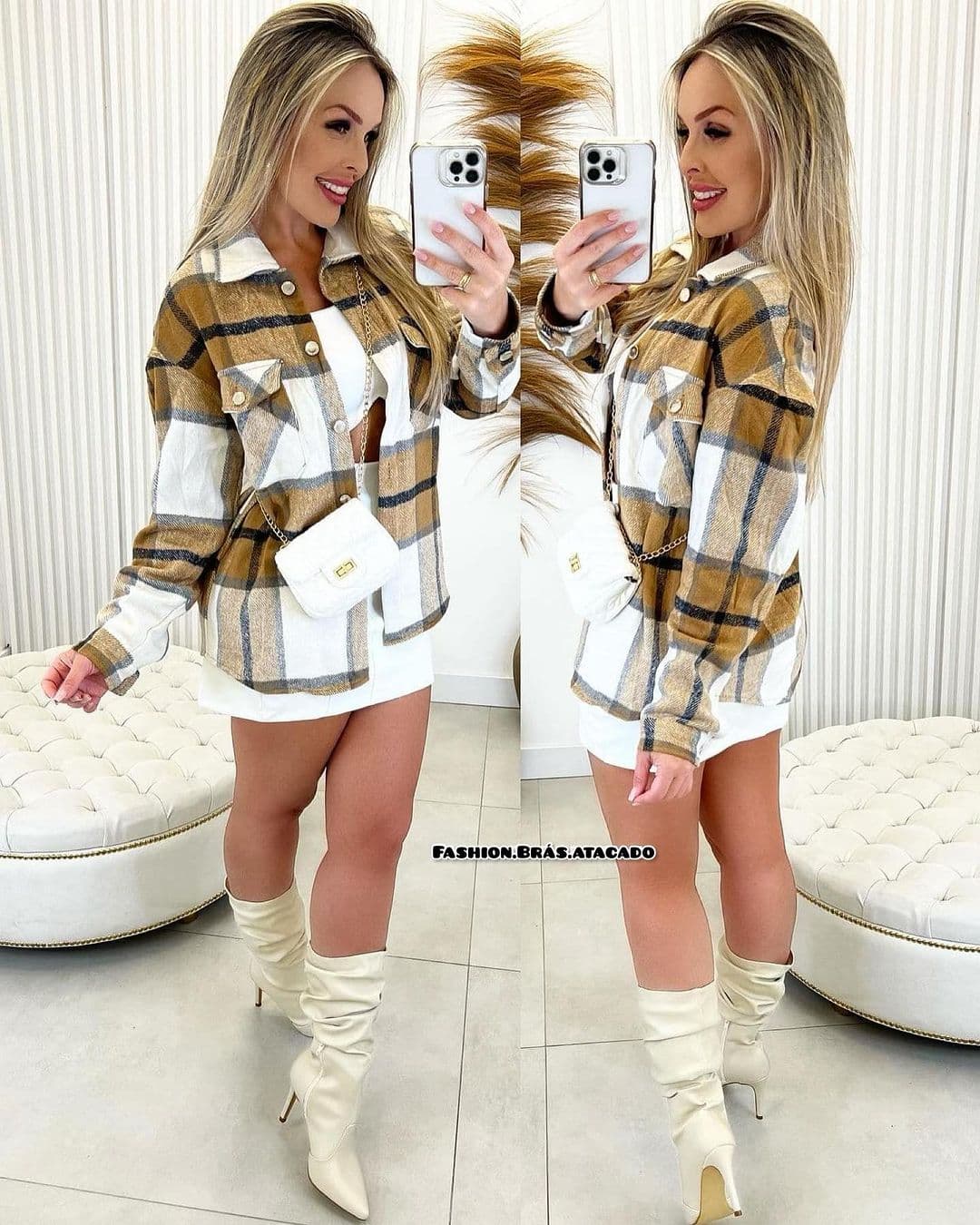 CAMISA FASHION XADREZ 
