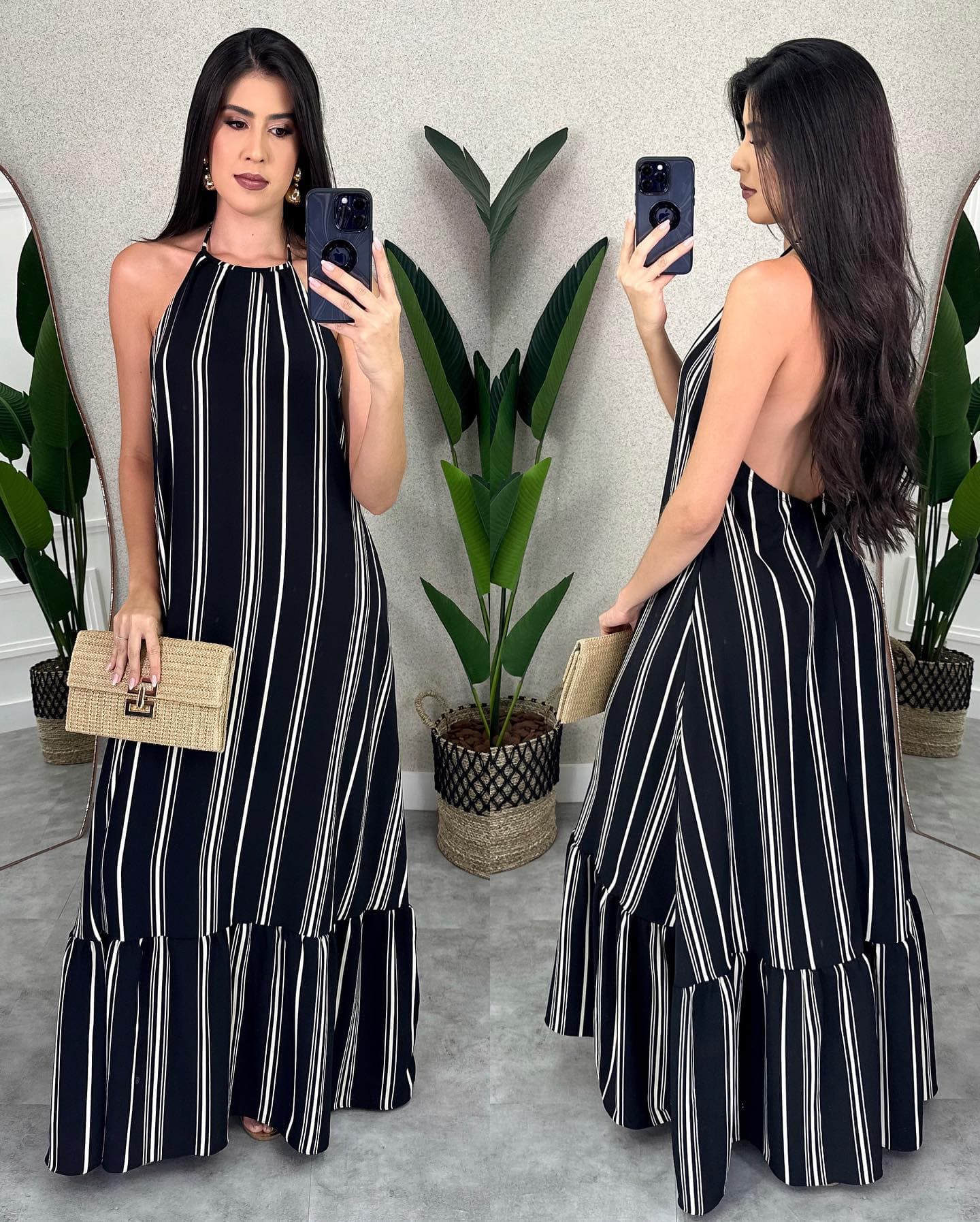 VESTIDO LONGO SUMMER CHIC